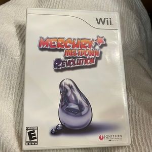 Mercury Meltdown Revolution Wii Game